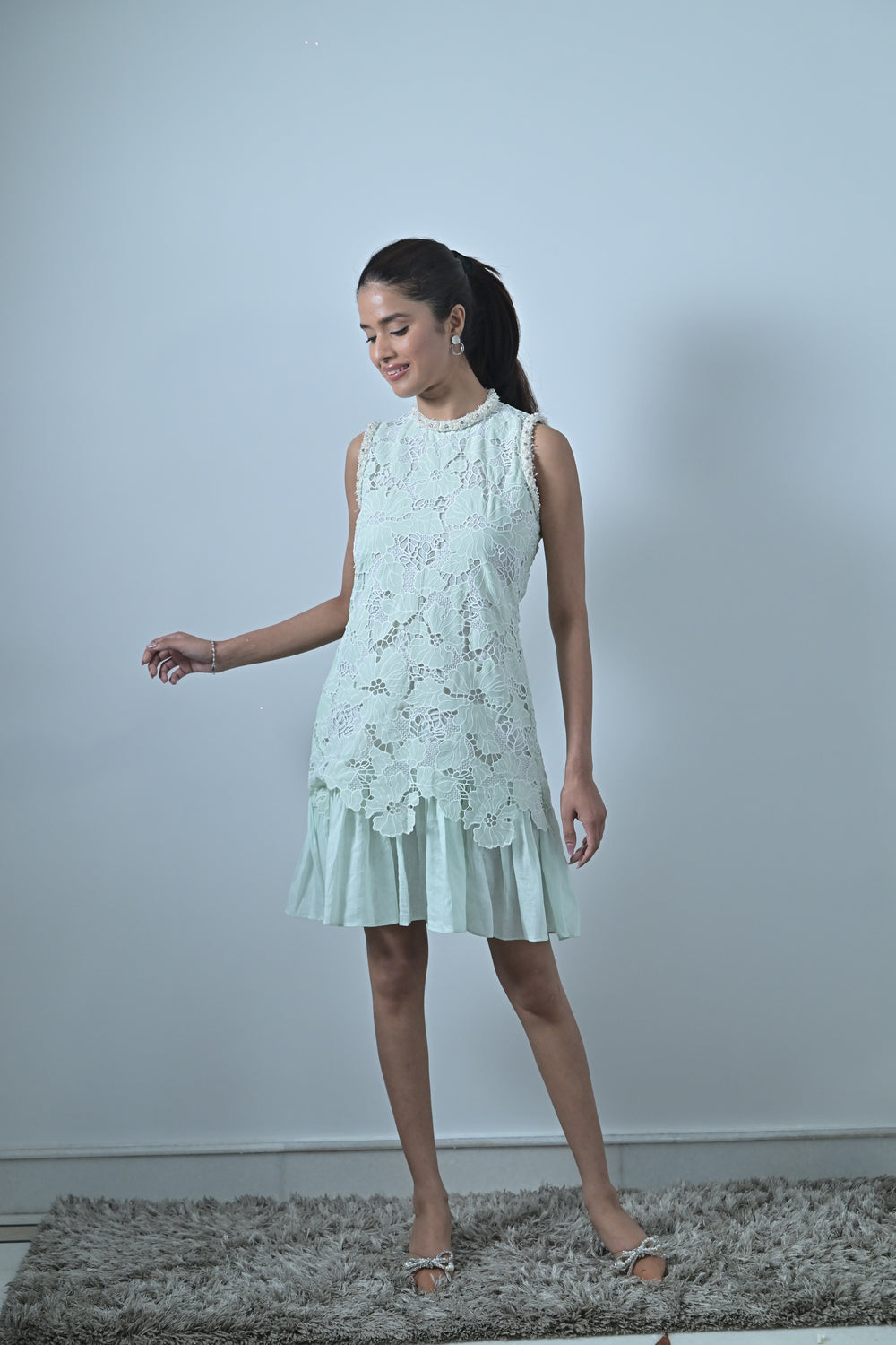 Mint blossom Dress