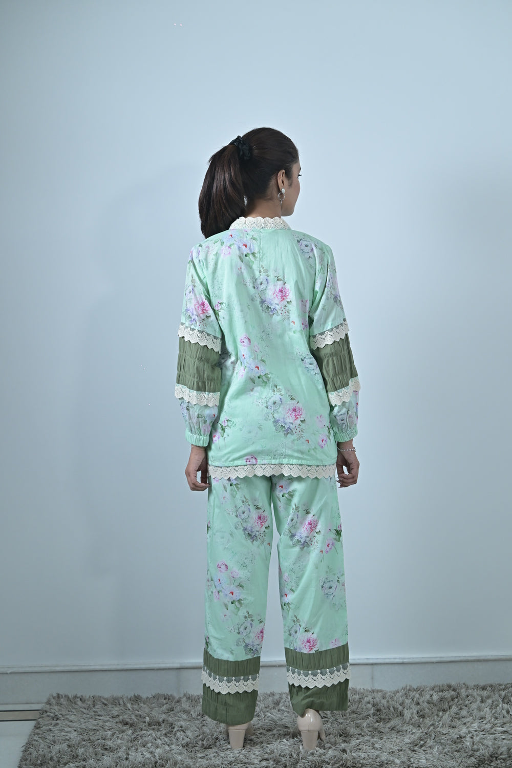 Deep floral muse coord