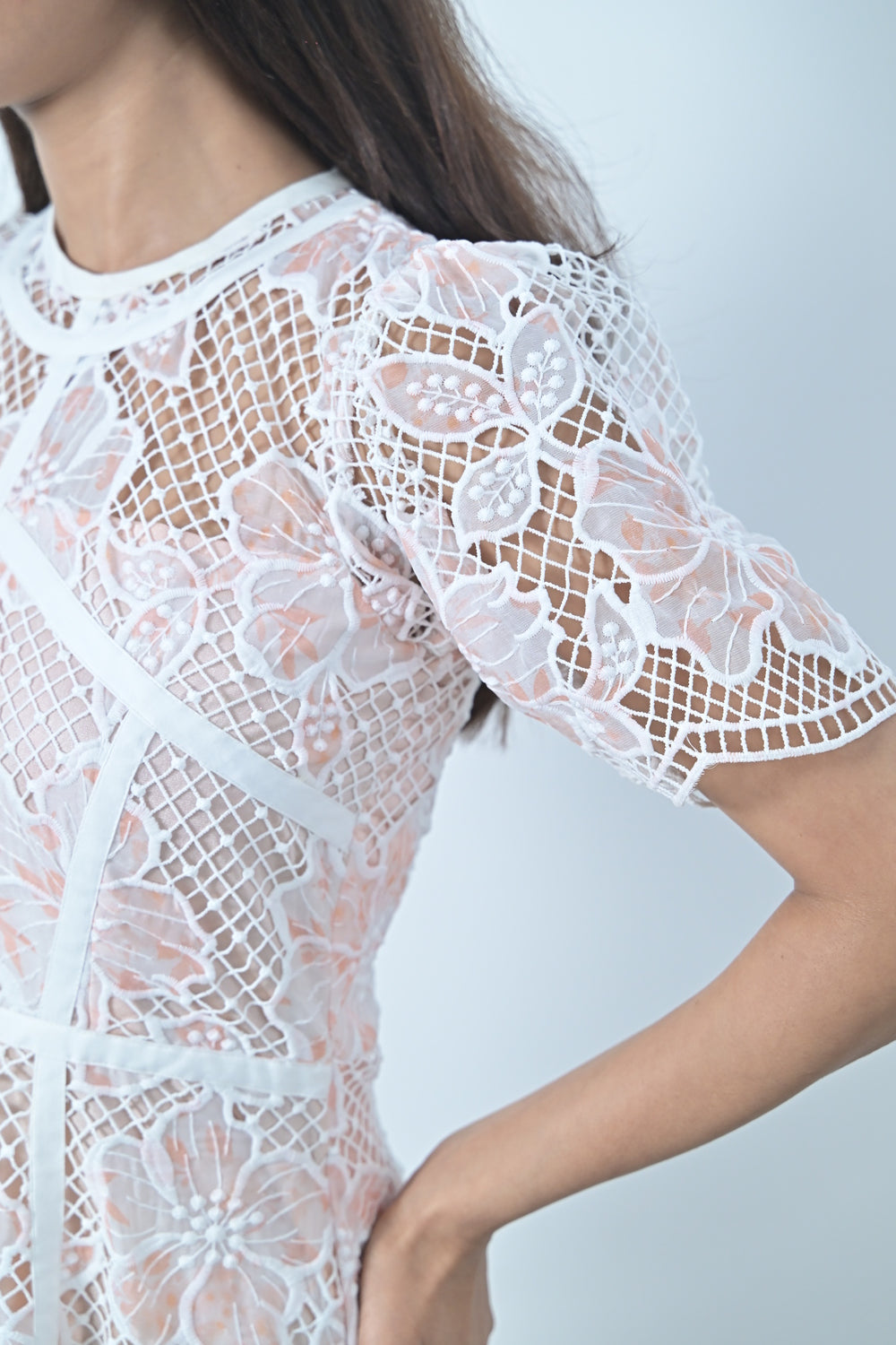 Peach petal Midi