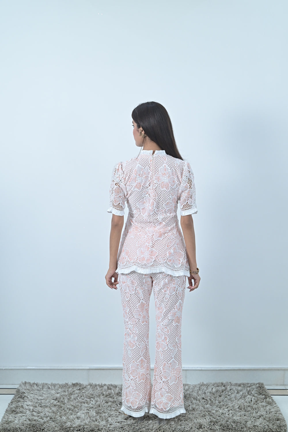 Peach floral Dream coord