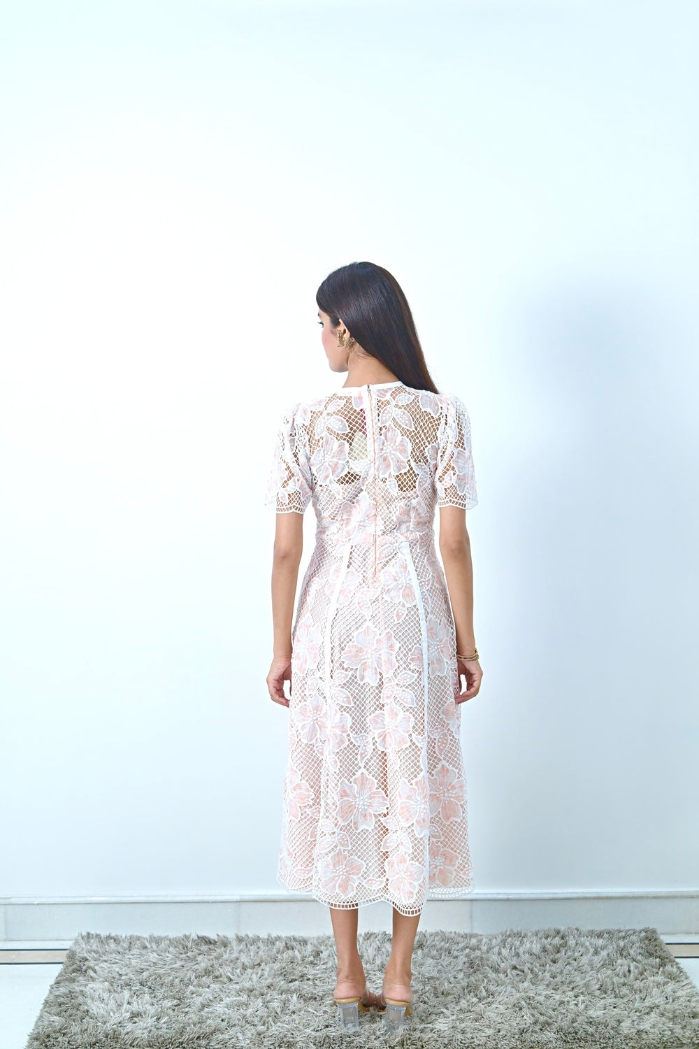 Peach petal Midi