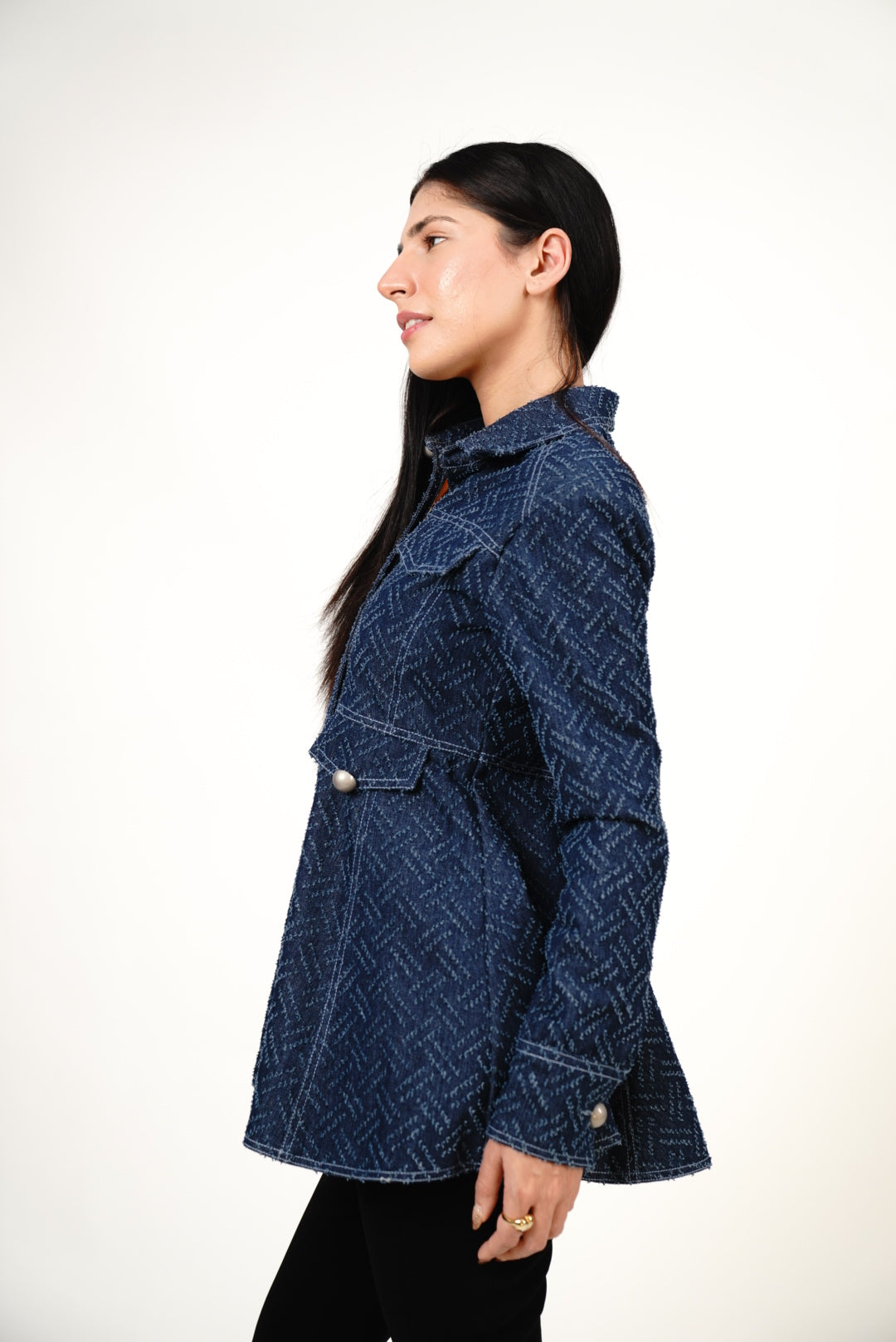 Vera peplum jacket