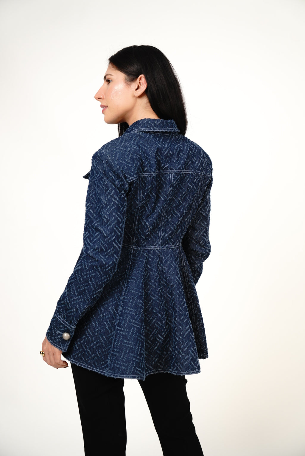 Vera peplum jacket