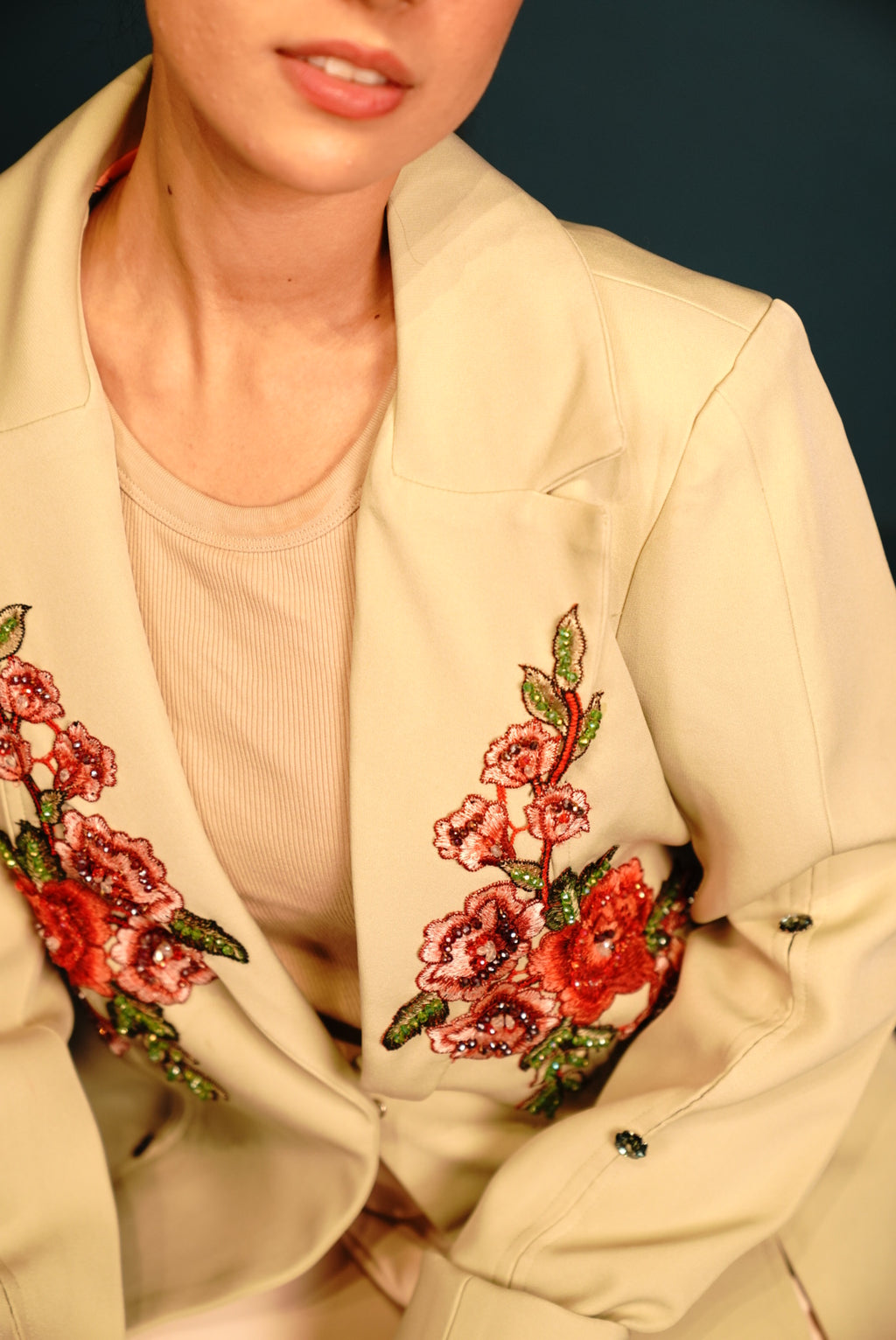 Linnet Mint Green Blazer