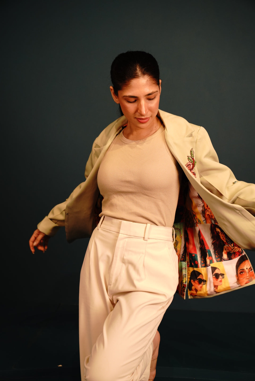 Linnet Mint Green Blazer