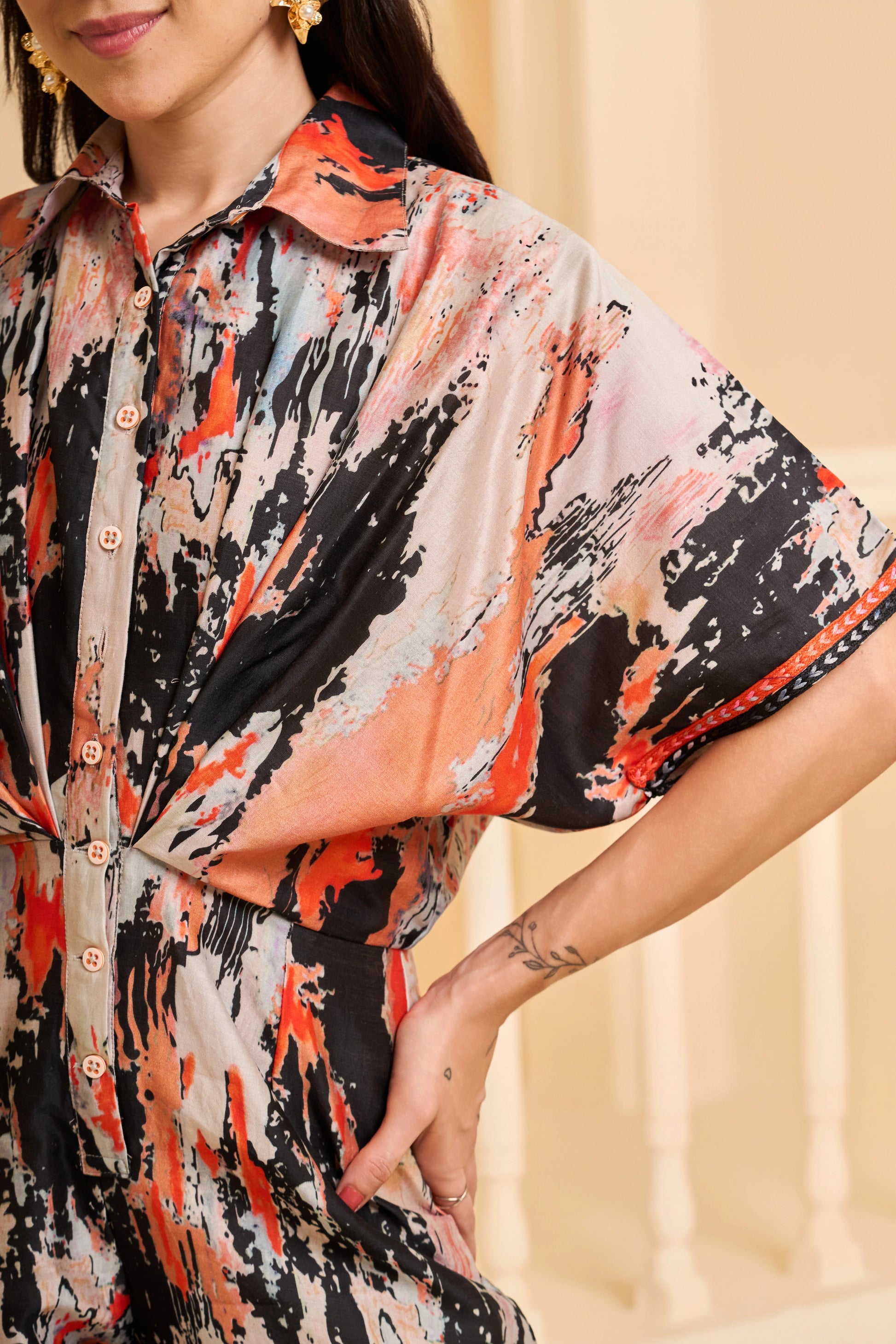 Emma Pleated Playsuit