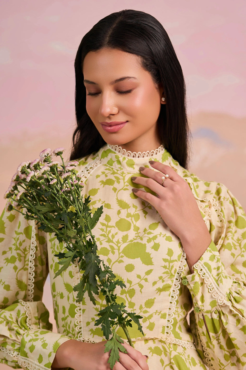 Lauren Foliage Dress