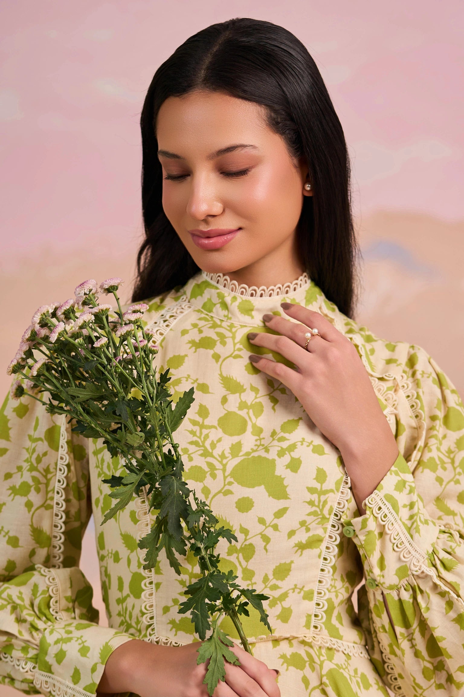 Lauren Foliage Dress