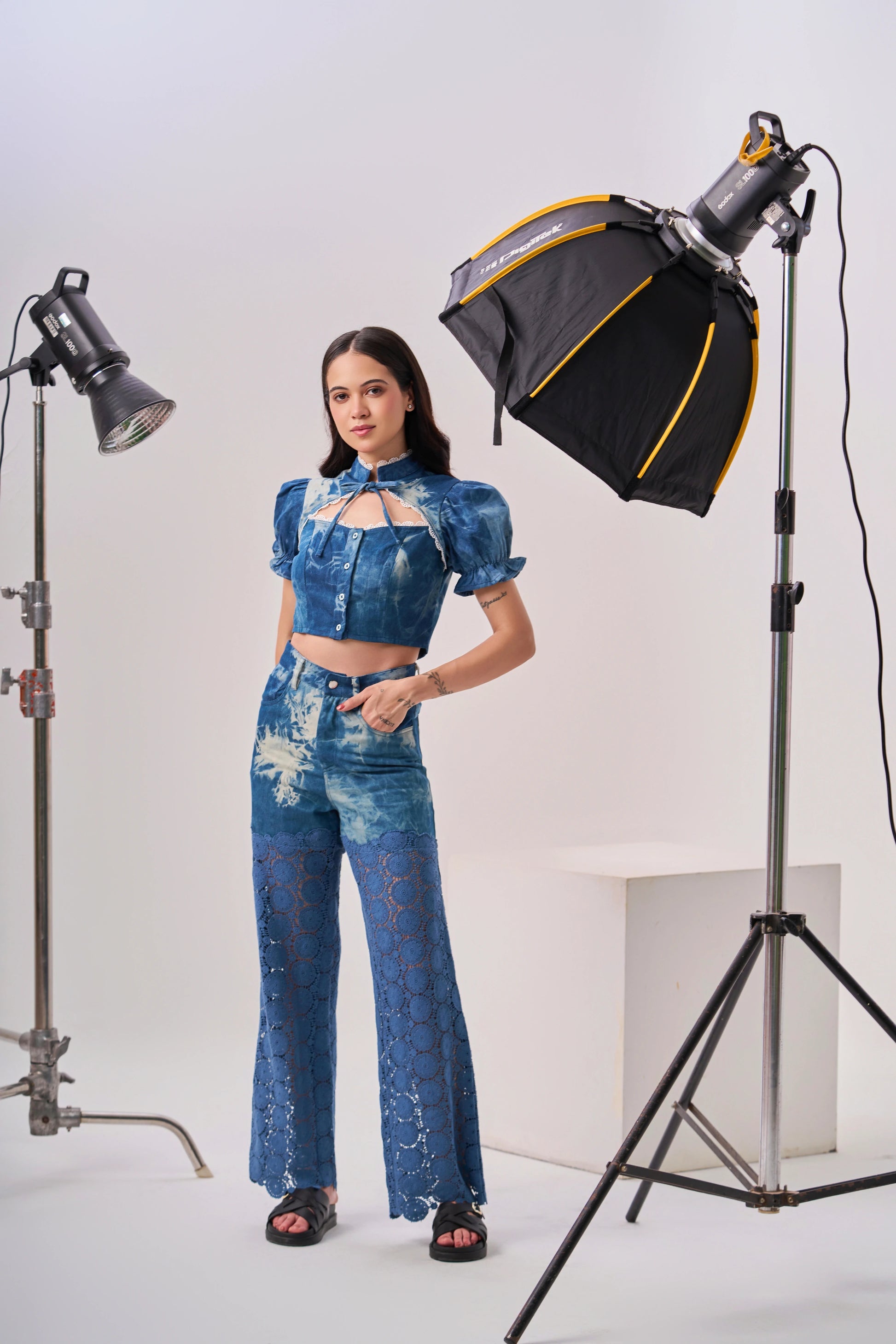 Carol Lace Jeans