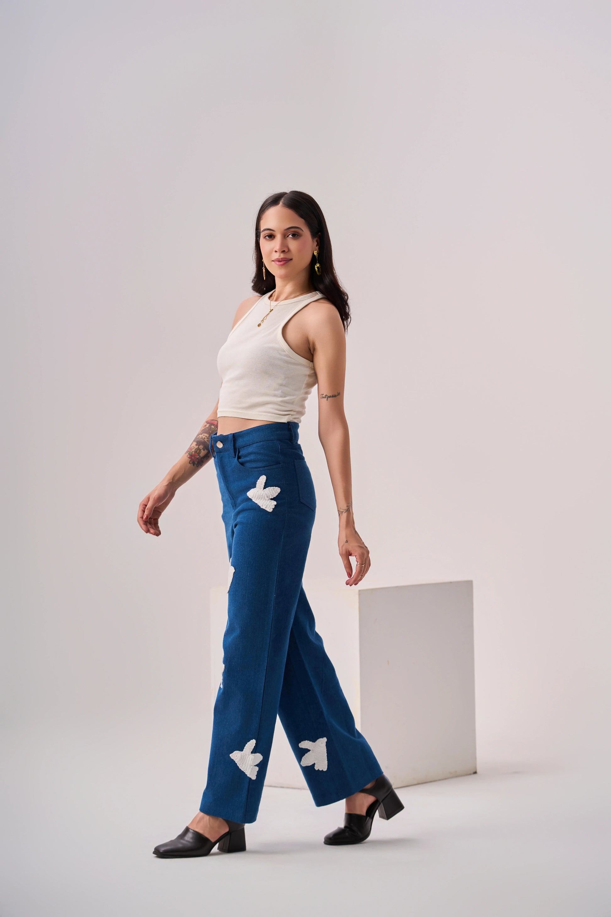 Harper Bird Jeans