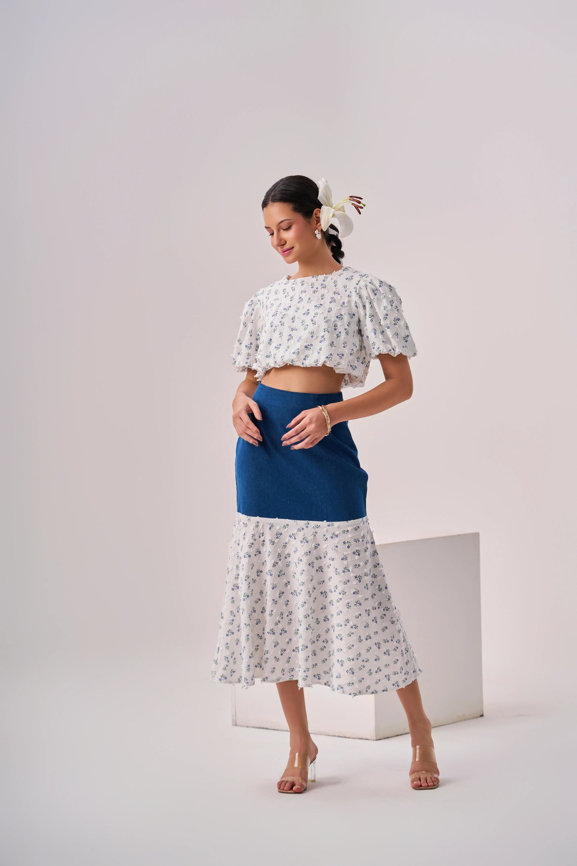 Leona Denim Skirt