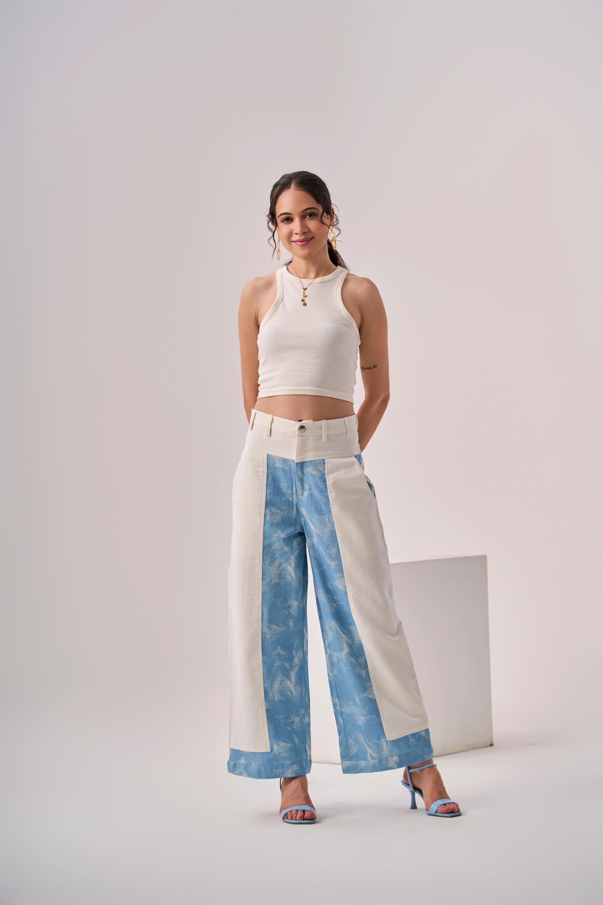 Zilpa Half-n-Half Jeans