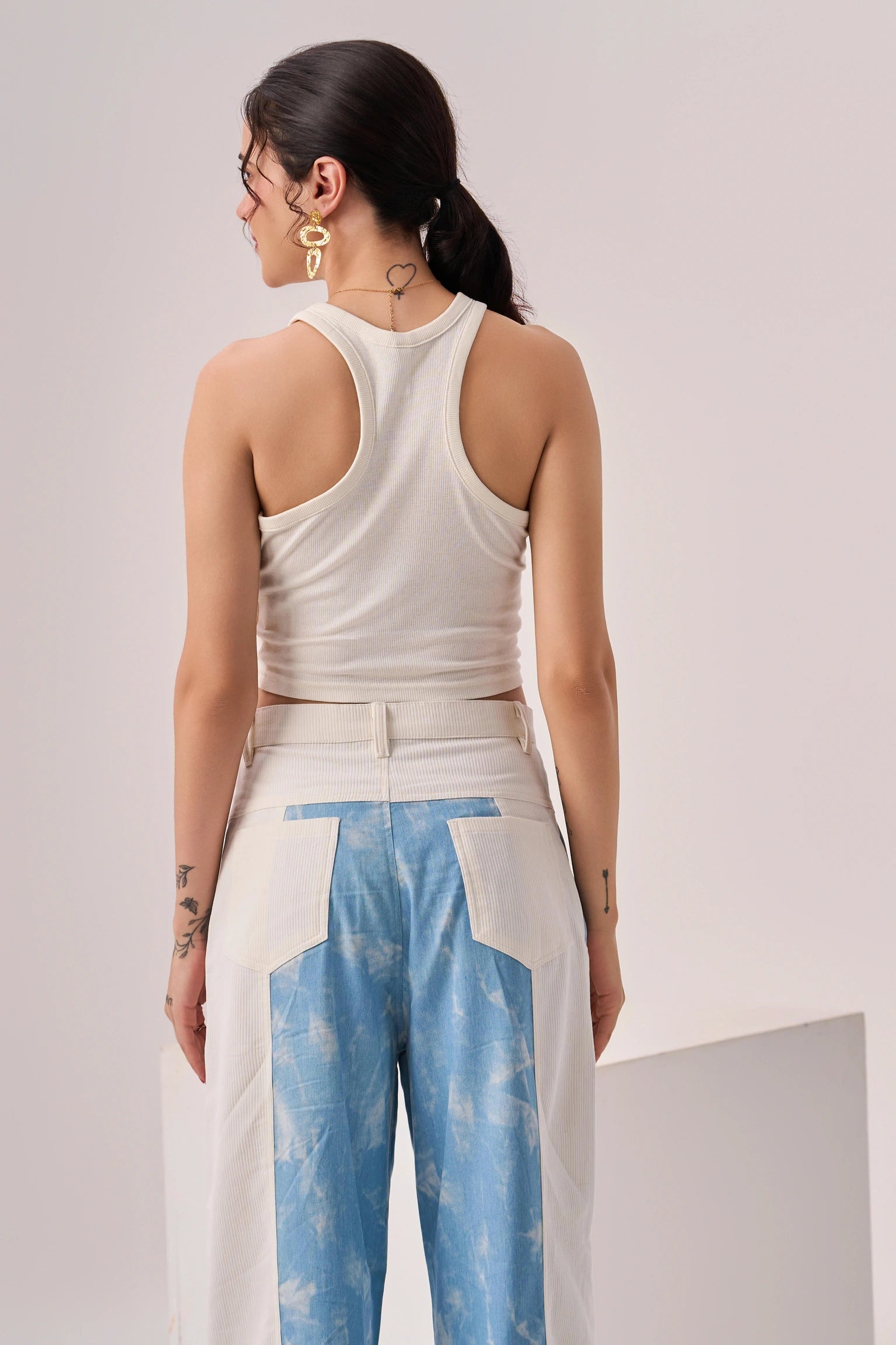 Zilpa Half-n-Half Jeans