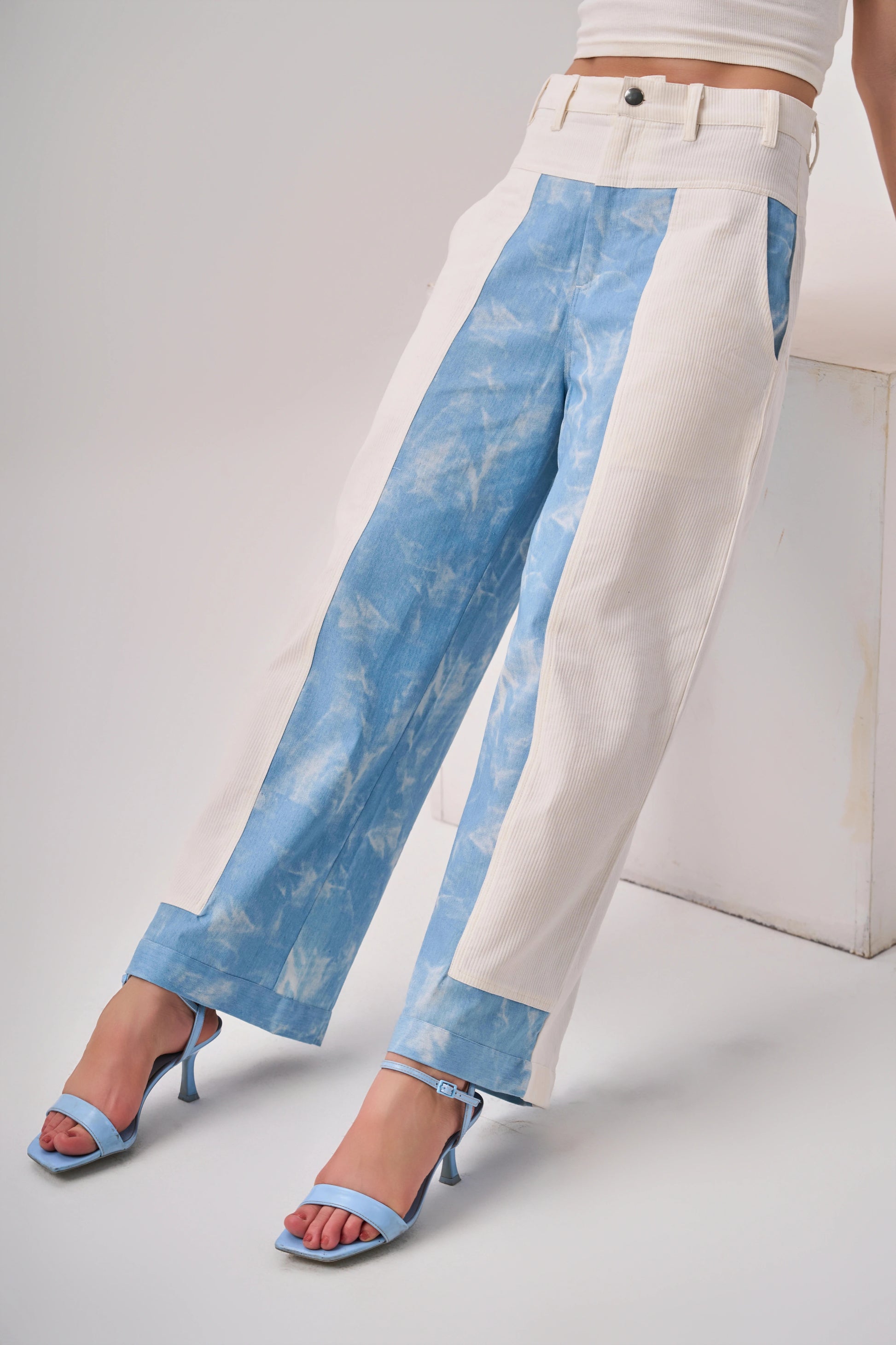 Zilpa Half-n-Half Jeans