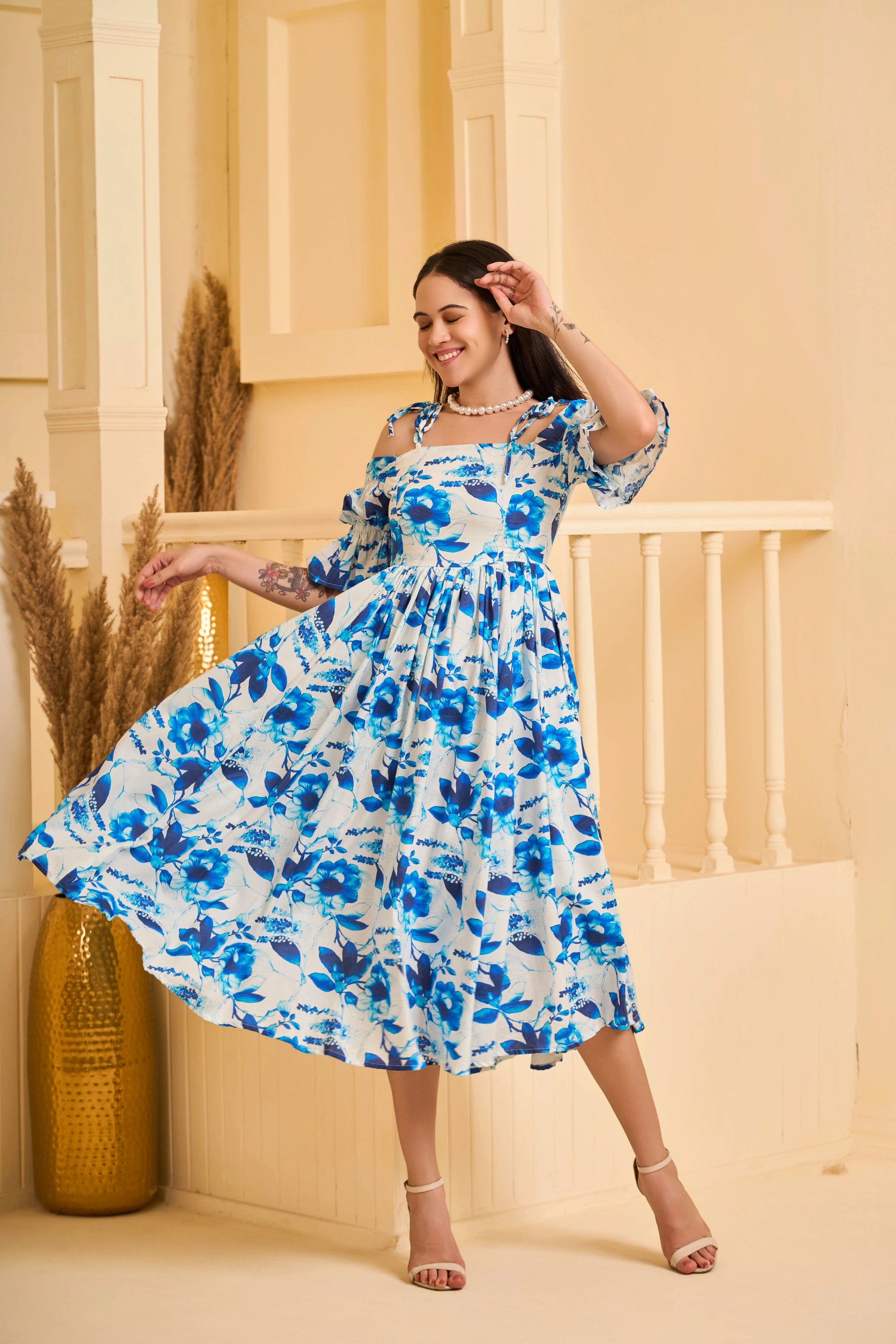Lucy Off-Shoulder Dress