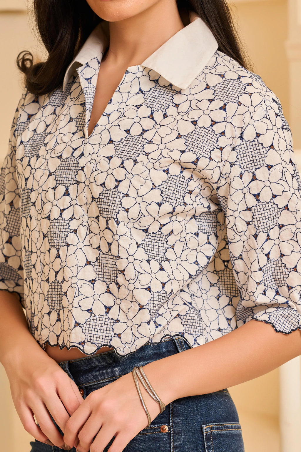 Aoife Flower Top