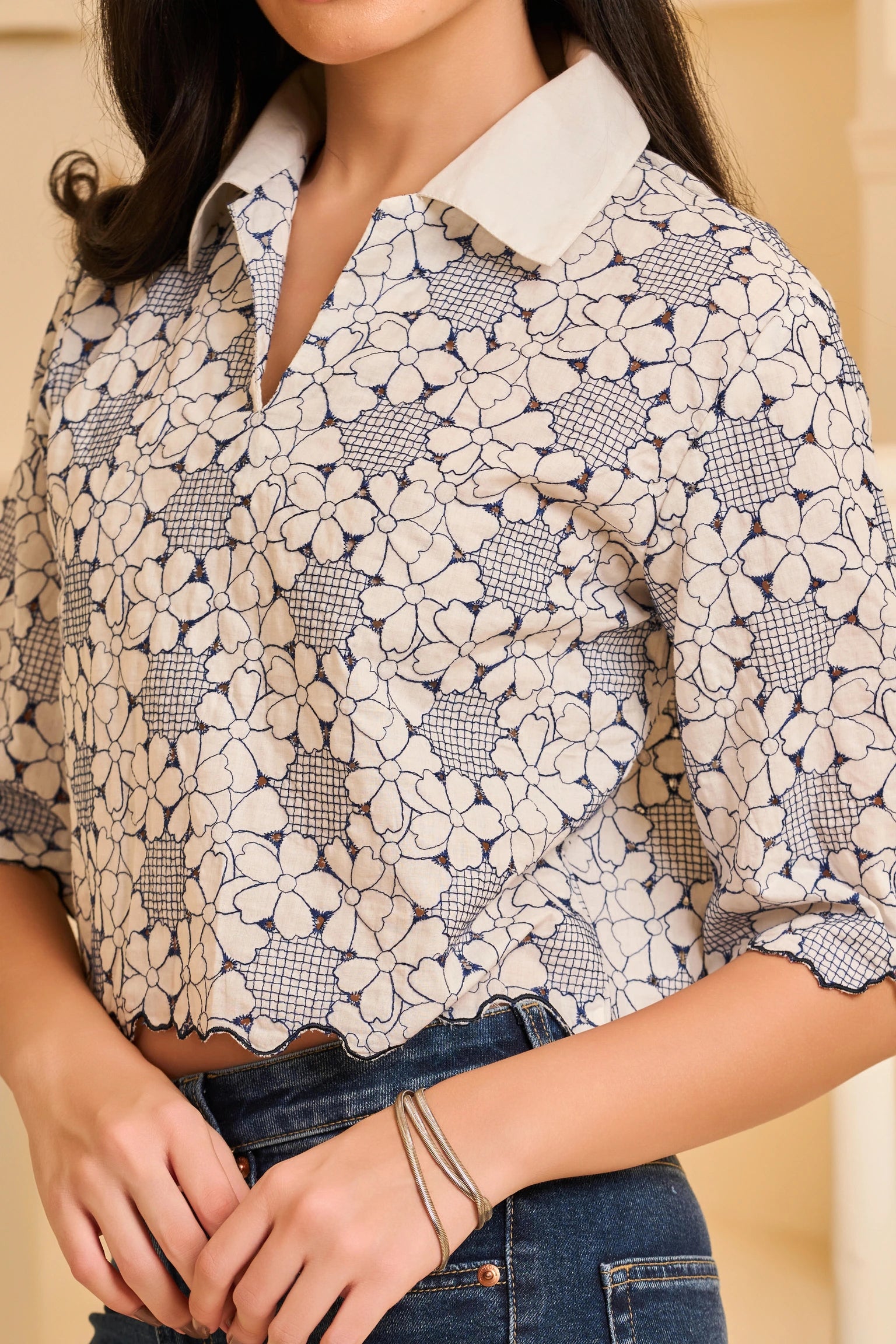 Aoife Flower Top